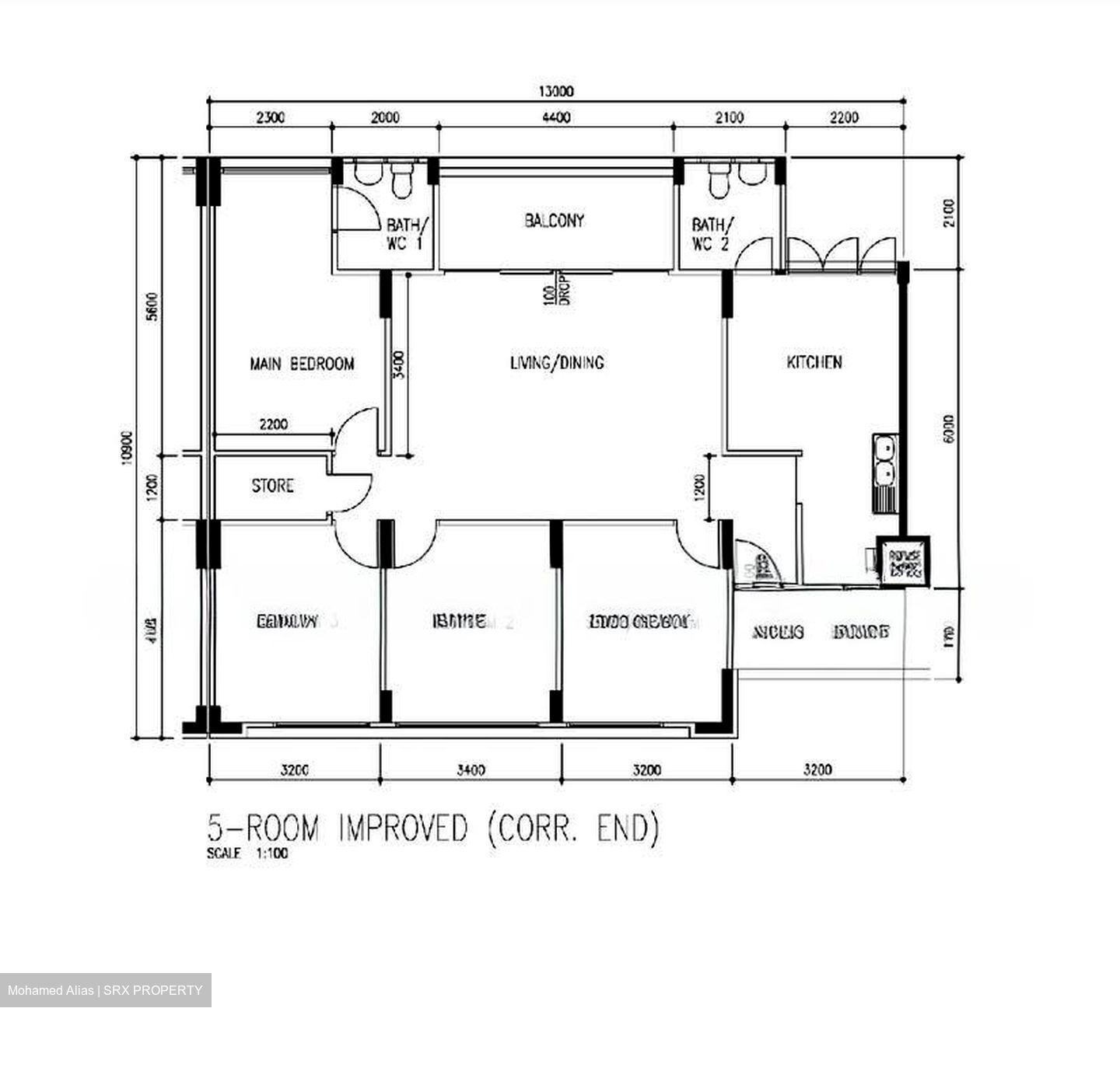 Blk 106 Pasir Ris Street 12 (Pasir Ris), HDB 5 Rooms #590066411